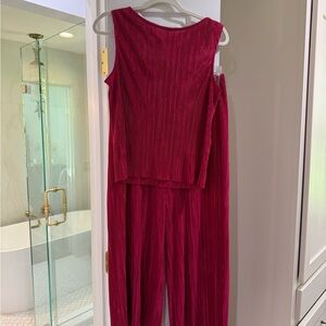 Rachel Zoe Vibrant Pink Sleeveless Jumpsuit